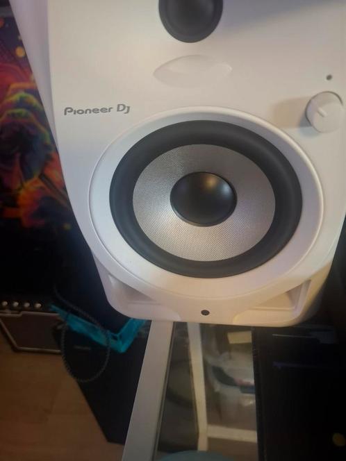 Pioneer DM-50-W actief monitor boksen white edition+garantie, Audio, Tv en Foto, Luidsprekerboxen, Zo goed als nieuw, Ophalen