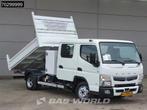 Fuso Canter 3C15 3.0L Kipper met Kist Dubbel Cabine Dubbellu, Auto's, Stof, Gebruikt, 4 cilinders, FUSO