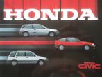 Honda Civic & Shuttle & CRX 1984 Brochure, Verzenden, Honda