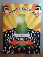 Metaal Reclamebord - Vedett -, Ophalen of Verzenden, Gebruikt, Reclamebord, Plaat of Schild, Overige merken