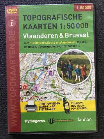 Topografische kaarten België, cd-rom beschikbaar voor biedingen