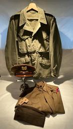 US WWII M43 jas jacket hemd shirt hat chief warrant officer, Enlèvement ou Envoi