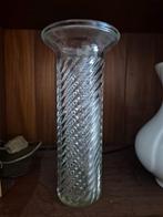 Glazen vaas, Ophalen, Gebruikt, Glas, 50 tot 75 cm