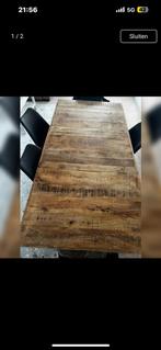 Eettafel, salontafel en tv kast set, Huis en Inrichting, Tafels | Eettafels, Ophalen, Zo goed als nieuw
