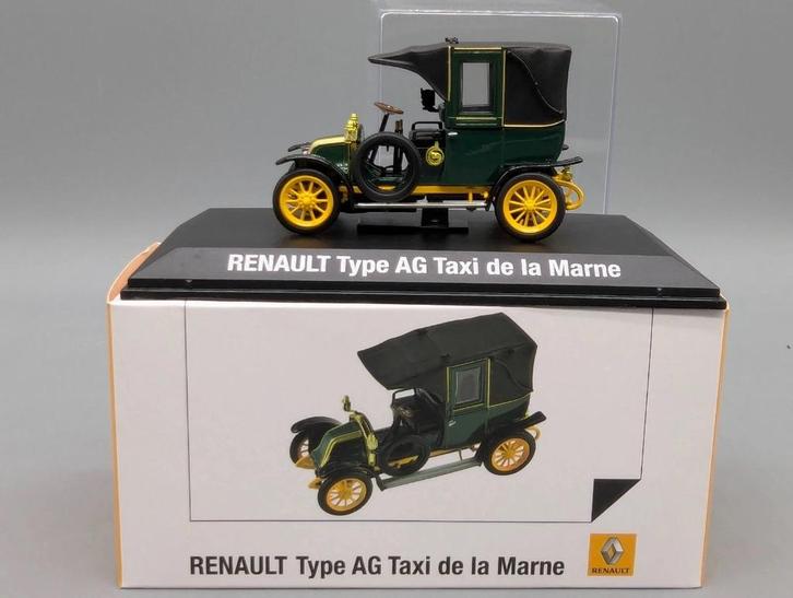 1:43 Norev 7711575941 Renault Type AG 1905 Taxi de la Marne, Hobby en Vrije tijd, Modelauto's | 1:43, Zo goed als nieuw, Auto
