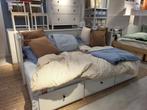 Ikea HEMNES bed en bedbank, Huis en Inrichting, Ophalen, Verstelbaar, Wit, Tweepersoons