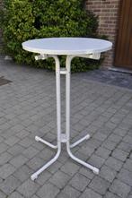Table mange debout blanche pliable, Ophalen, Gebruikt