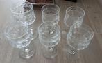 6 Kristallen (sherry)glazen, Verzamelen, Porselein, Kristal en Bestek, Nieuw, Kristal, Glas of Glazen, Ophalen of Verzenden