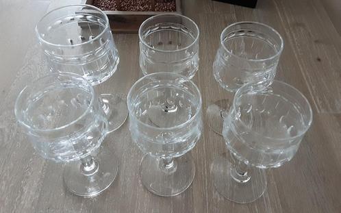 6 verres en cristal (sherry), Collections, Porcelaine, Cristal & Couverts, Neuf, Verre ou Verres, Cristal, Enlèvement ou Envoi