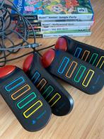 Buzz controllers met games voor playstation 2, Ophalen, Zo goed als nieuw, Met games