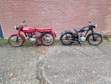 Garelli 125cc 4T, Hulsmann 100cc en Fiets met MAW motor. beschikbaar voor biedingen