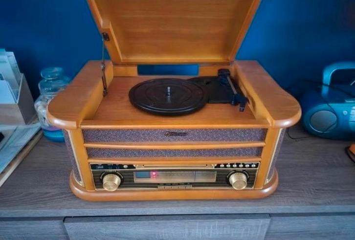 Retro platenspeler denver, Audio, Tv en Foto, Platenspelers, Ophalen