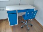 Kinderbureau Ikea (Micke) + bureaustoel, Huis en Inrichting, Bureaus, Ophalen, Bureau
