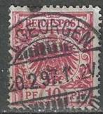 Allemagne 1889-1900 - Yvert 47 - Reichspost 10 Pf. (1ER), Envoi, Affranchi