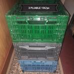 Cageot-Bac-Caisses-Casier-Rengement pvc rigide lot 6€/piece, Bricolage & Construction, Utilisé, 50 à 75 cm, 40 à 60 cm, Casier