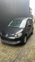 Vw caddy 1.2tsi benzine word gekeurd voor verkoop met aanvra, Auto's, Euro 5, Caddy Combi, Zwart, Handgeschakeld