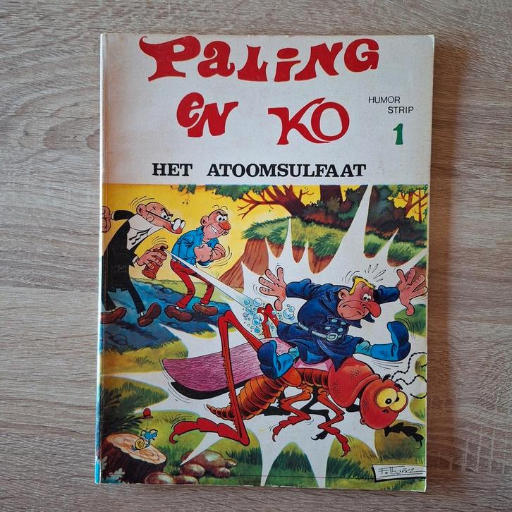 Het atoomsulfaat/Paling en Ko, Boeken, Stripverhalen, Gelezen, Ophalen of Verzenden