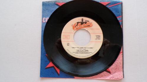 THE PLATTERS - Only you (and you alone) 45t, Cd's en Dvd's, Vinyl Singles, Zo goed als nieuw, Single, R&B en Soul, 7 inch, Ophalen of Verzenden