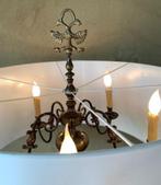 Antiek vloerlamp met nieuwe kap, Huis en Inrichting, Lampen | Vloerlampen, Metaal, Ophalen