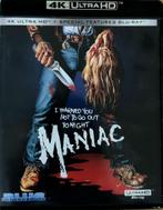Maniac (4K Blu-ray, US-uitgave), Comme neuf, Horreur, Enlèvement ou Envoi