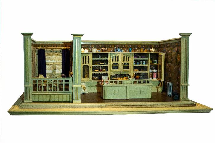 maquette artisanale d'une boulangerie+ salon de dégustation, Zakelijke goederen, Horeca | Food, Ophalen of Verzenden