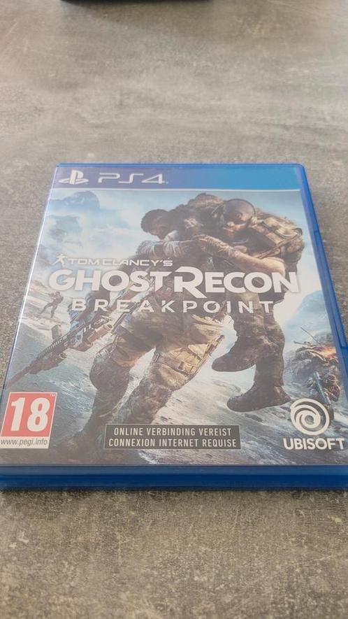 Tom Clancy's Ghost Recon: Breakpoint (PS4), Games en Spelcomputers, Games | Sony PlayStation 4, Zo goed als nieuw, Shooter, Vanaf 18 jaar