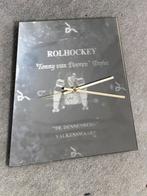Vintage Spiegel Wandklok 30cm Rolhockey Trofee Valkenswaard, Ophalen of Verzenden