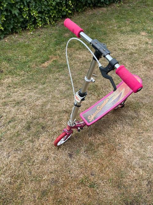 Space Scooter X560S roze, Fietsen en Brommers, Steps, Gebruikt, Gewone step, Ophalen