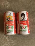 Coca-Cola blikjes 2st Portugal wereldbeker voetbal 86, Emballage, Utilisé, Enlèvement ou Envoi