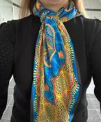 Blauw fleurig voile sjaaltje, Kleding | Dames, Mutsen, Sjaals en Handschoenen, Maat 38/40 (M), Veritas, Ophalen of Verzenden, Zo goed als nieuw