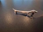 Vente de 6 pose couverts en argent en forme de chien, Ophalen of Verzenden, Zilver