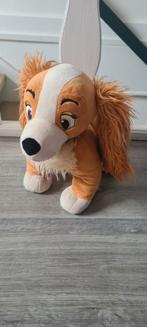 Chien Lady Disney en peluche, Enfants & Bébés, Jouets | Peluches, Comme neuf, Enlèvement ou Envoi, Chien