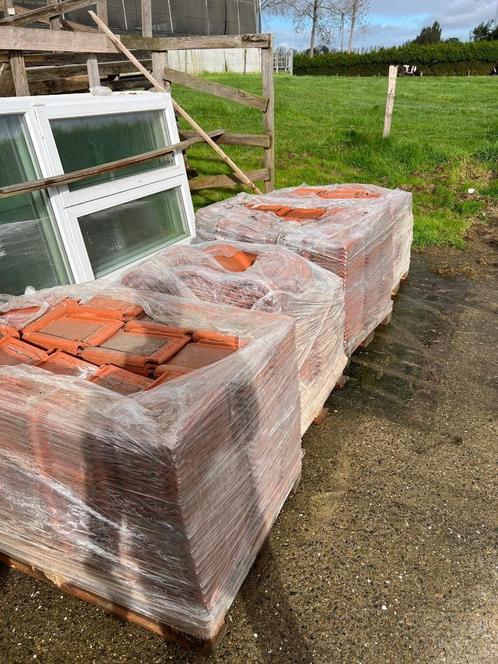 Koramic stormpan 44 natuurrood, Doe-het-zelf en Bouw, Dakpannen en Dakbedekking, Gebruikt, Dakpannen, Overige materialen, Rood
