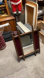 Mooie spiegel in oud in glas, Antiek en Kunst, Antiek | Spiegels, Ophalen