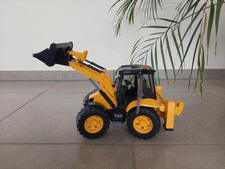 Tractor Bruder - graafmachine 02454 JCB, Kinderen en Baby's, Speelgoed |Speelgoedvoertuigen, Gebruikt, Ophalen of Verzenden