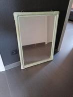 Spiegel in rotan, Huis en Inrichting, Woonaccessoires | Spiegels, Ophalen, Zo goed als nieuw, Minder dan 100 cm, Rechthoekig