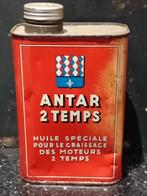 Zeldzaam olieblik ANTAR 2-temps, Verzamelen, Blikken, Ophalen of Verzenden, Gebruikt