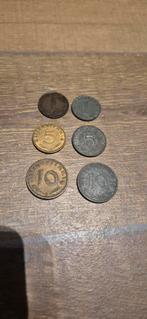 Lot 6 pièces monnaie, Allemagne 2WW, Collections, Envoi
