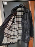 Gevoerde lederen herenjas maat 52, Kleding | Heren, Ophalen, Zo goed als nieuw, Maat 52/54 (L)