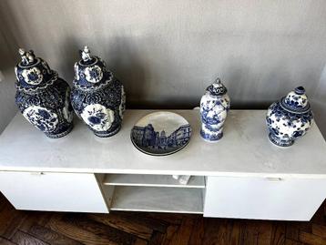 Vazen en borden Delft & Bosch - assortiment, Antiek en Kunst, Ophalen