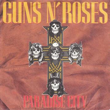Guns & Roses - Paradise City / Vinyl singel. beschikbaar voor biedingen
