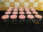 Steriliseerbokalen met schroefdop (20 stuks)., Huis en Inrichting, Keuken | Potten en Pannen, Ophalen, Nieuw, Glas, Pot, Bus of Blik