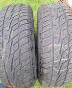 2 uniroyal winterbanden op 185x65x15 plaatmetalen velgen, Auto-onderdelen, Banden en Velgen, Ophalen, Gebruikt, 16 inch, Band(en)