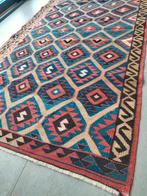 Nr2 Vintage kelim kilim vloerkleed tapijt 205 x 105cm, Verzamelen, Retro, Ophalen of Verzenden