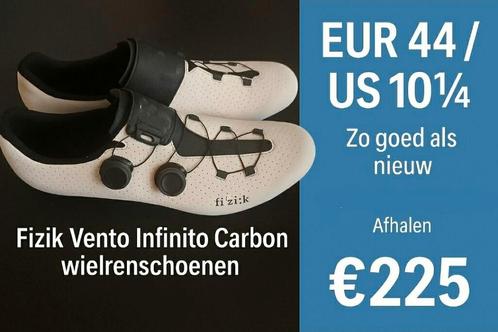 Fi'zi:k Vento Infinito Carbon wielrenschoenen - maat 44, Fietsen en Brommers, Fietsaccessoires | Fietskleding, Zo goed als nieuw
