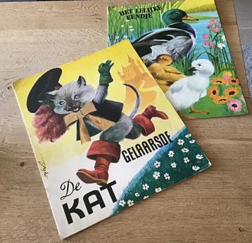 2 geïllustreerde sprookjesboekjes- jaren 70 beschikbaar voor biedingen