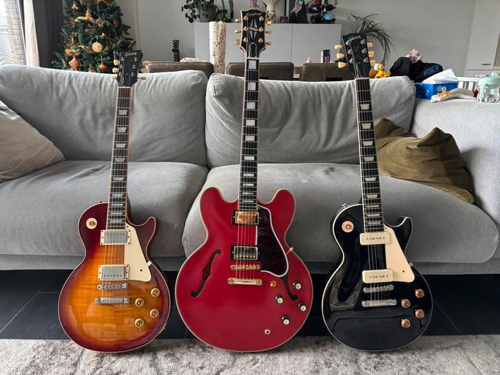 Gibson Les Pauls + Epiphone ES IGC 1959, Musique & Instruments, Instruments à corde | Guitares | Électriques, Comme neuf, Gibson