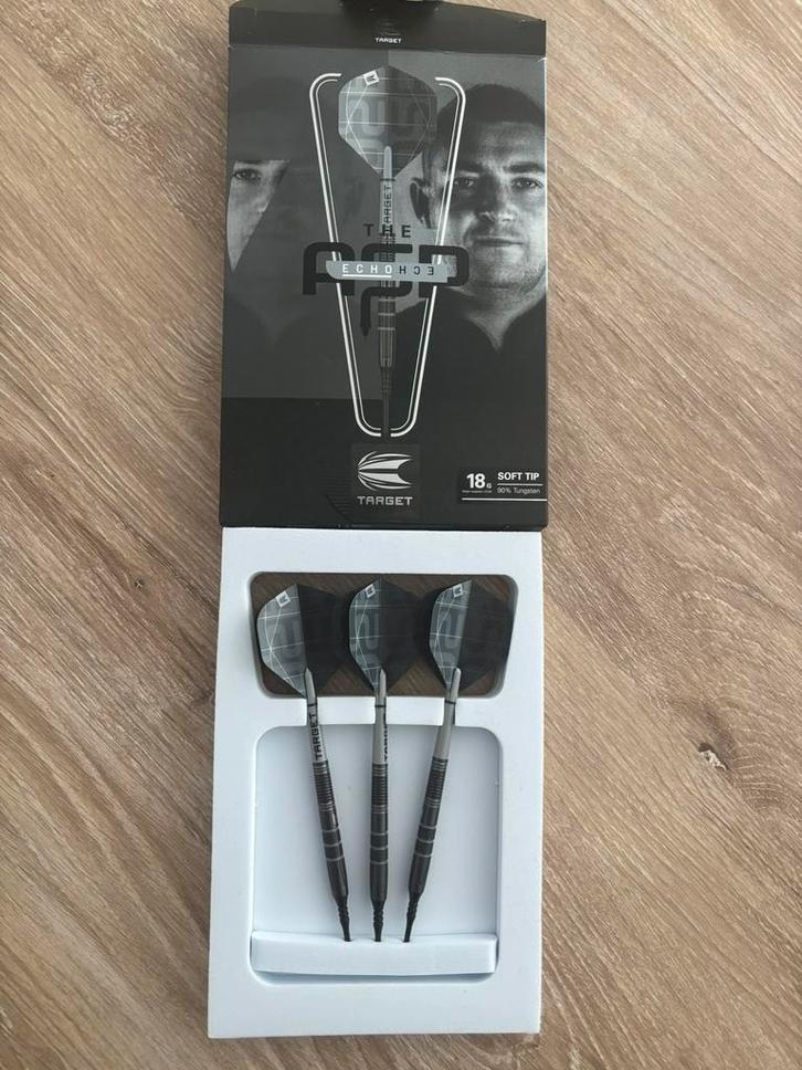 Echo aspinall 18g soft tip!, Sport en Fitness, Darts, Nieuw, Pijlen, Soft tip, Ophalen