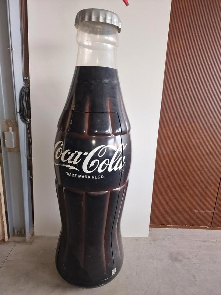 Coca-Cola xxxl fles 203 cm, Verzamelen, Merken en Reclamevoorwerpen, Gebruikt, Reclamebord, Ophalen
