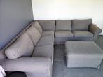 IKEA Ektorp hoekzetel + hocker – grijs, Ophalen, Gebruikt, Stof, Landelijk/klassiek/tijdloos/praktisch